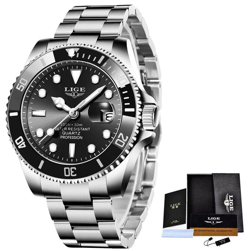 LIGE TOP BAND 10045 WATCH MEN