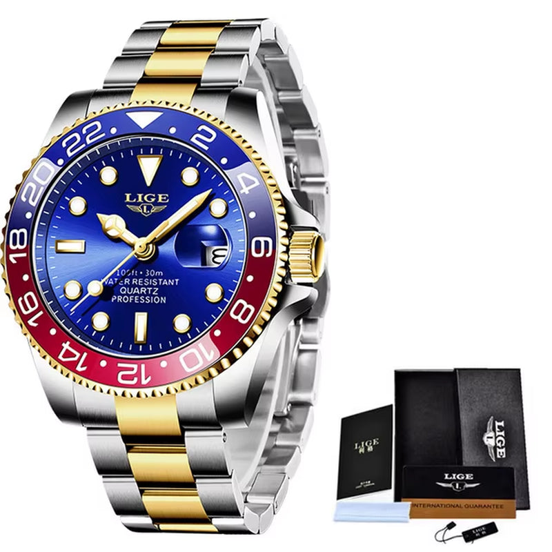 LIGE TOP BAND 10045 WATCH MEN