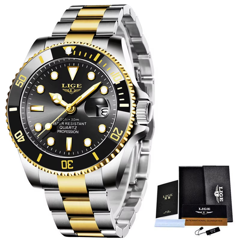 LIGE TOP BAND 10045 WATCH MEN