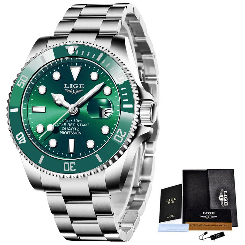 LIGE TOP BAND 10045 WATCH MEN