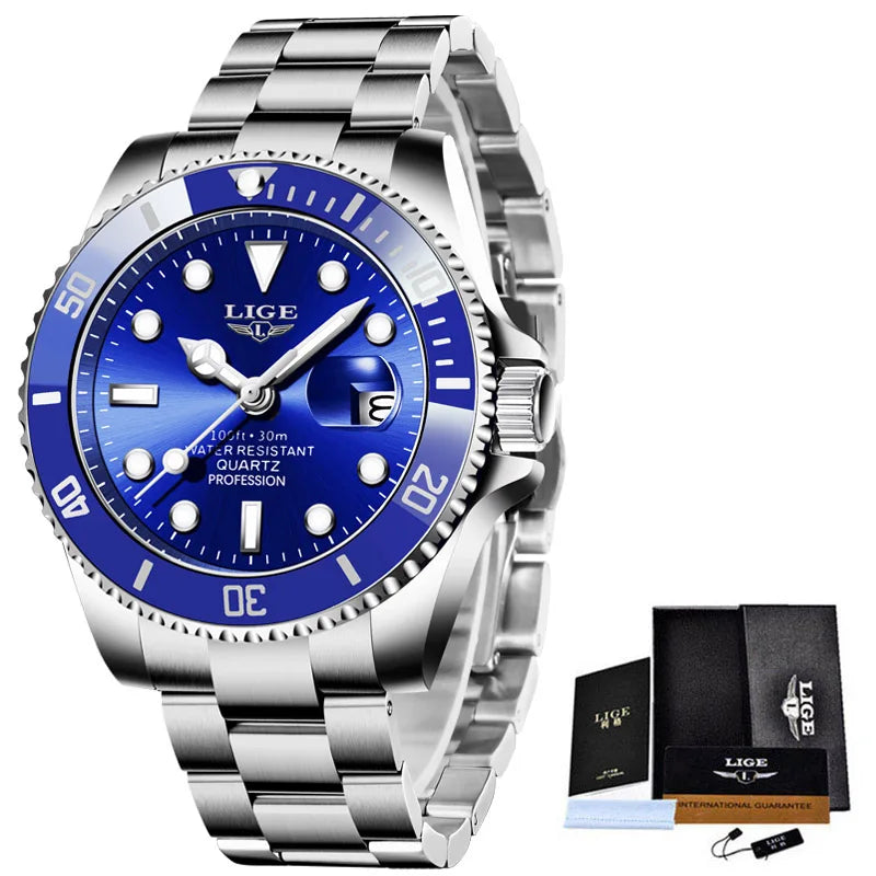LIGE TOP BAND 10045 WATCH MEN