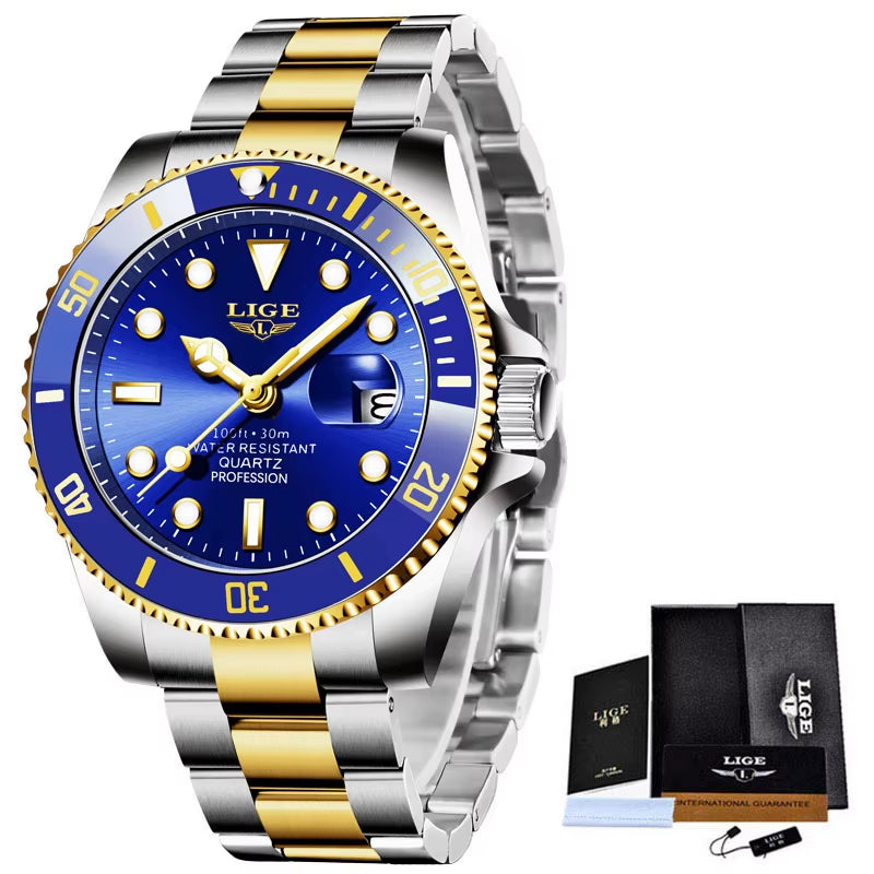 LIGE TOP BAND 10045 WATCH MEN